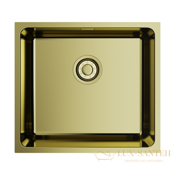 кухонная мойка omoikiri tadzava 49-u/i-lg 4993263, светлое золото